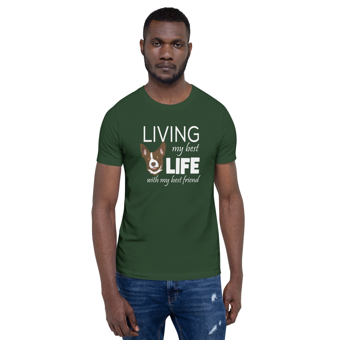BEST LIFE MCNAB - Brown - Unisex t-shirt