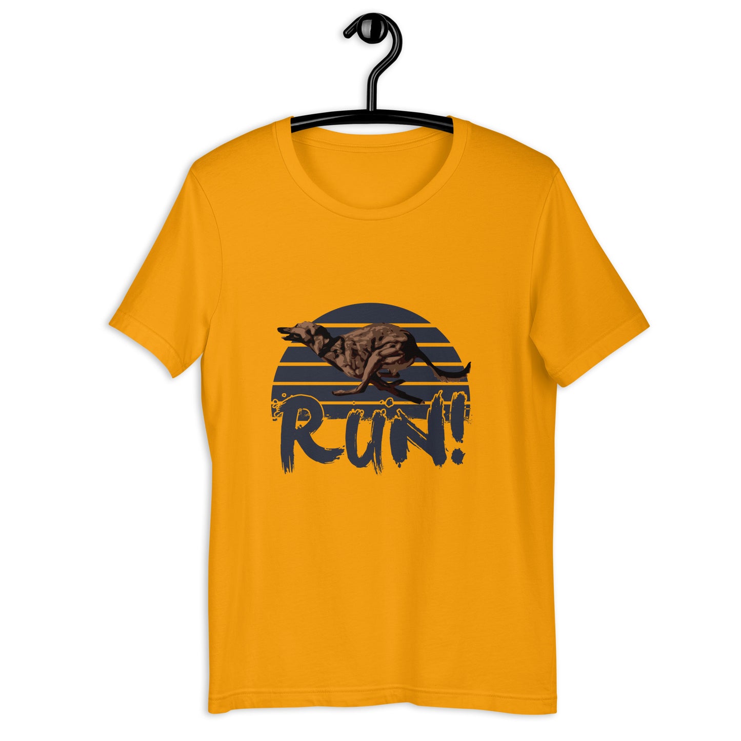 RUN -  whippet X border collie -  Magic Unisex t-shirt