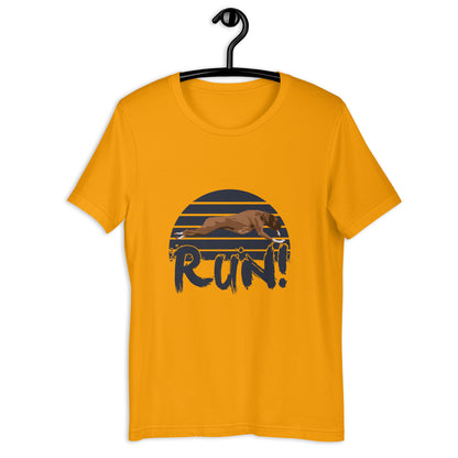 RUN! BOXER Unisex t-shirt