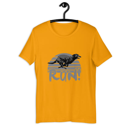 RUN - DUTCH SHEPHERD -  Unisex t-shirt