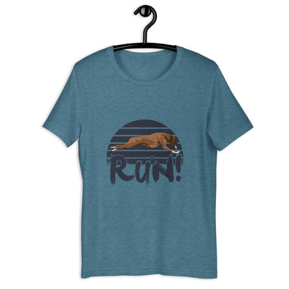 RUN! BOXER Unisex t-shirt