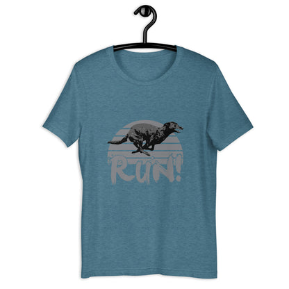 RUN - DUTCH SHEPHERD -  Unisex t-shirt