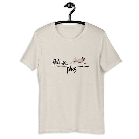 Release the Pug - Color - Unisex t-shirt