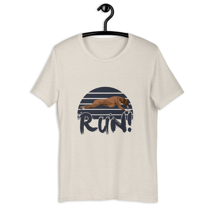 RUN! BOXER Unisex t-shirt