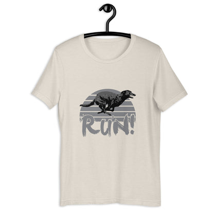 RUN - DUTCH SHEPHERD -  Unisex t-shirt