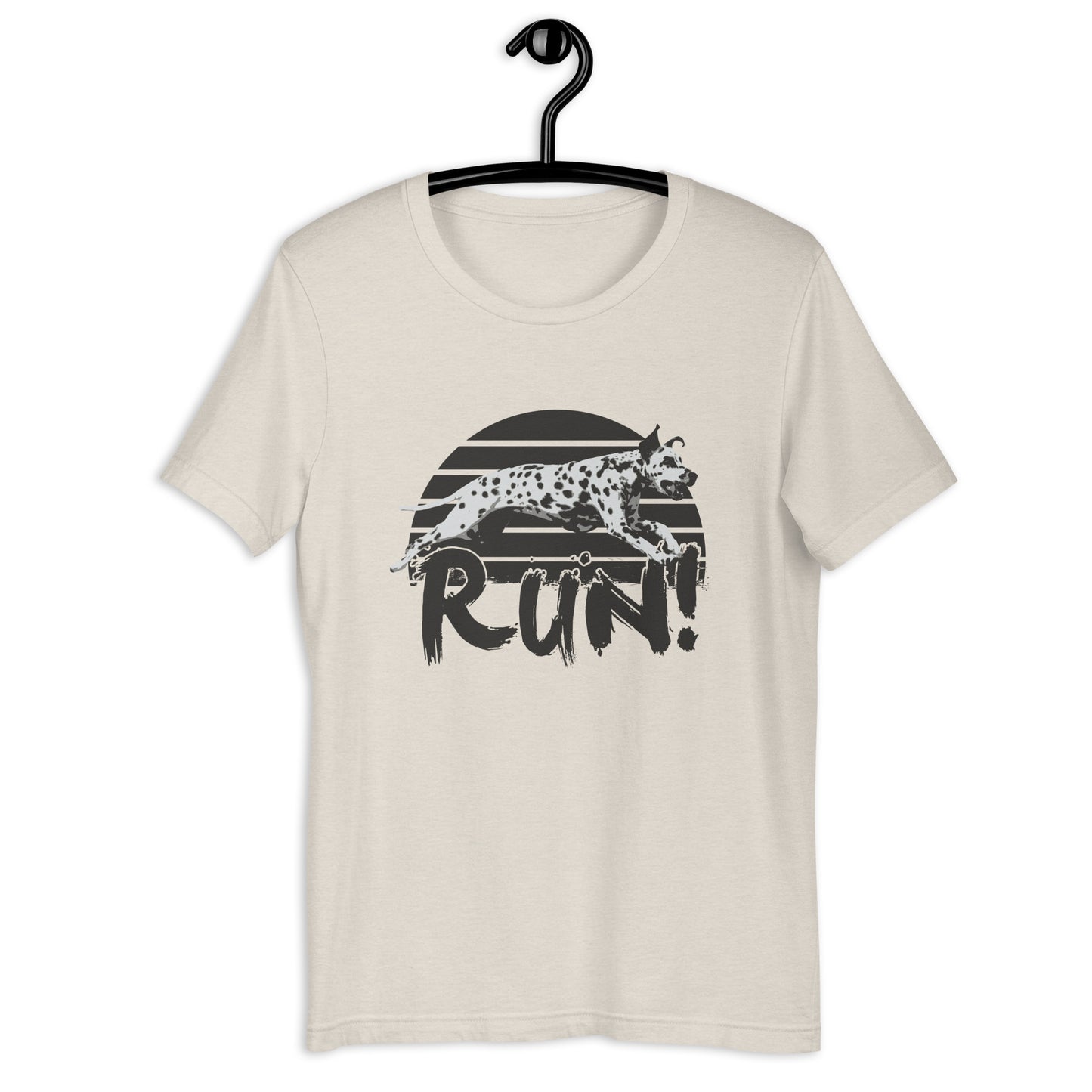RUN! DALMATION 2 Unisex t-shirt