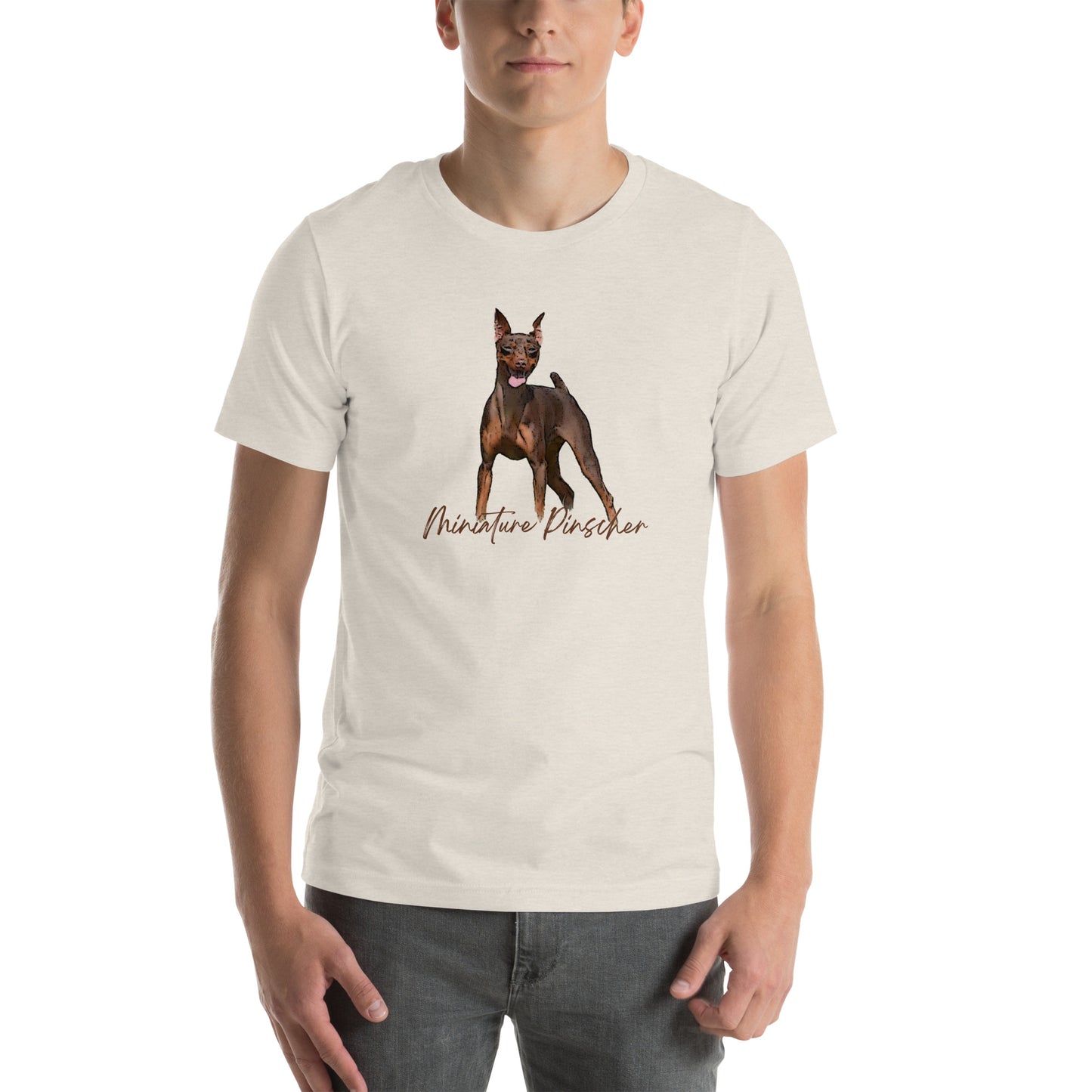 Miniature Pinscher  2 Unisex t-shirt