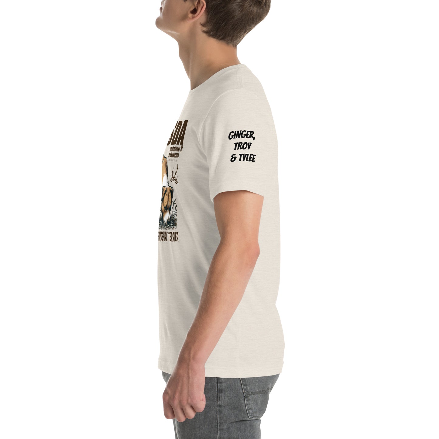 Ginger, Troy and Tylee Unisex t-shirt