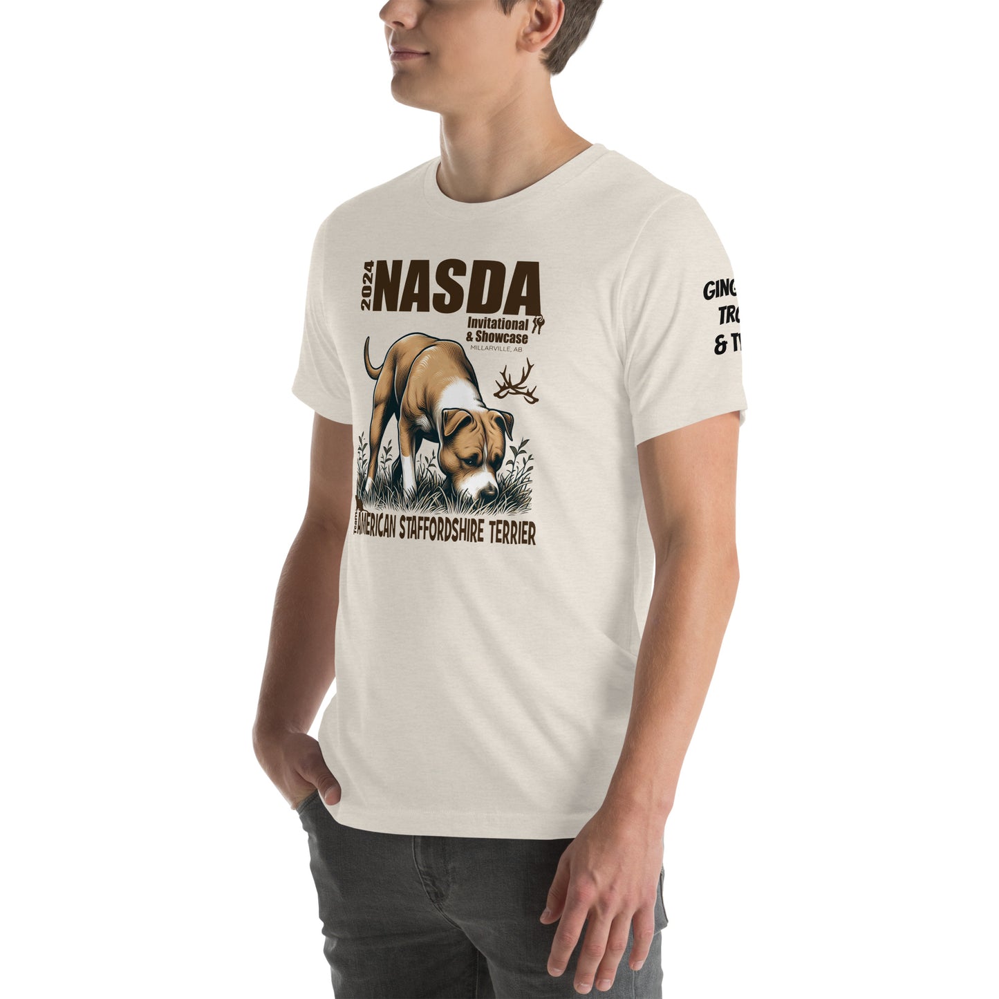 Ginger, Troy and Tylee Unisex t-shirt