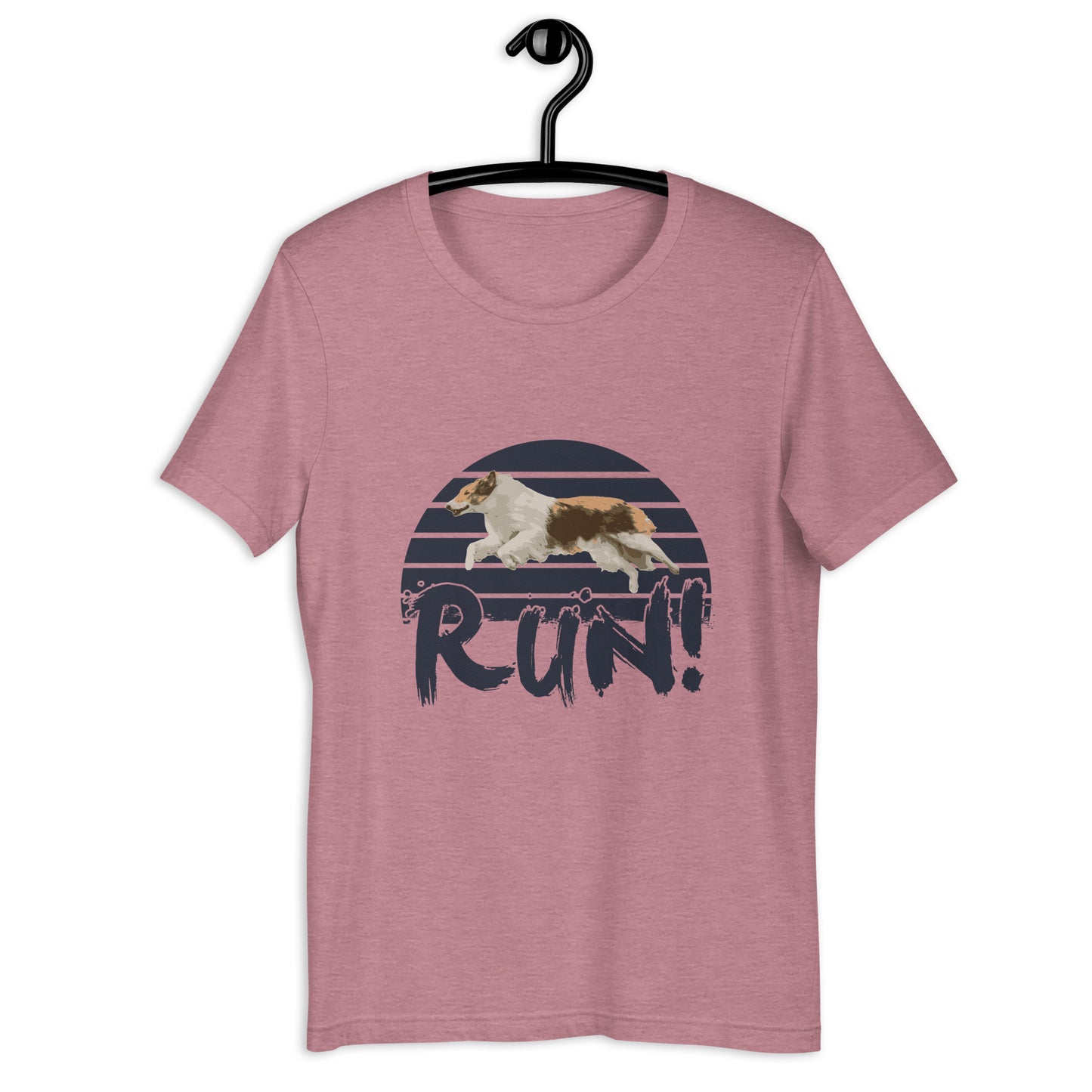 RUN! - COLLIE - Unisex t-shirt