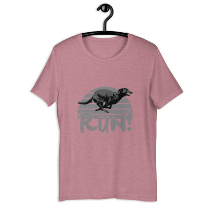 RUN - DUTCH SHEPHERD -  Unisex t-shirt