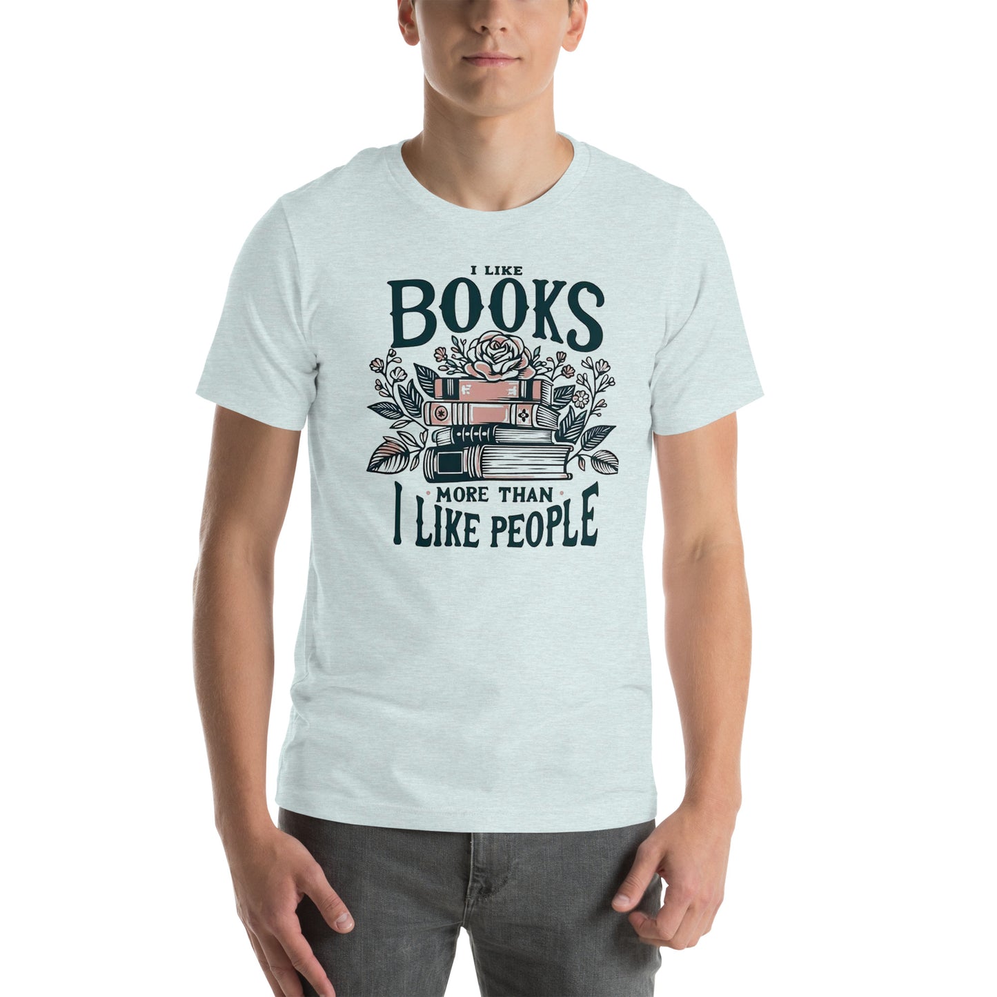 *I like Books.... Unisex t-shirt