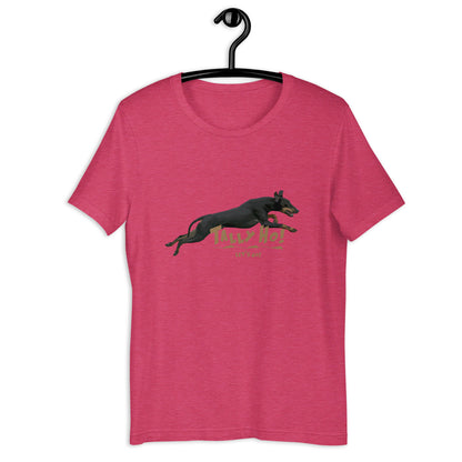 Manchester Terrier - Tally Ho, lets go! Unisex t-shirt