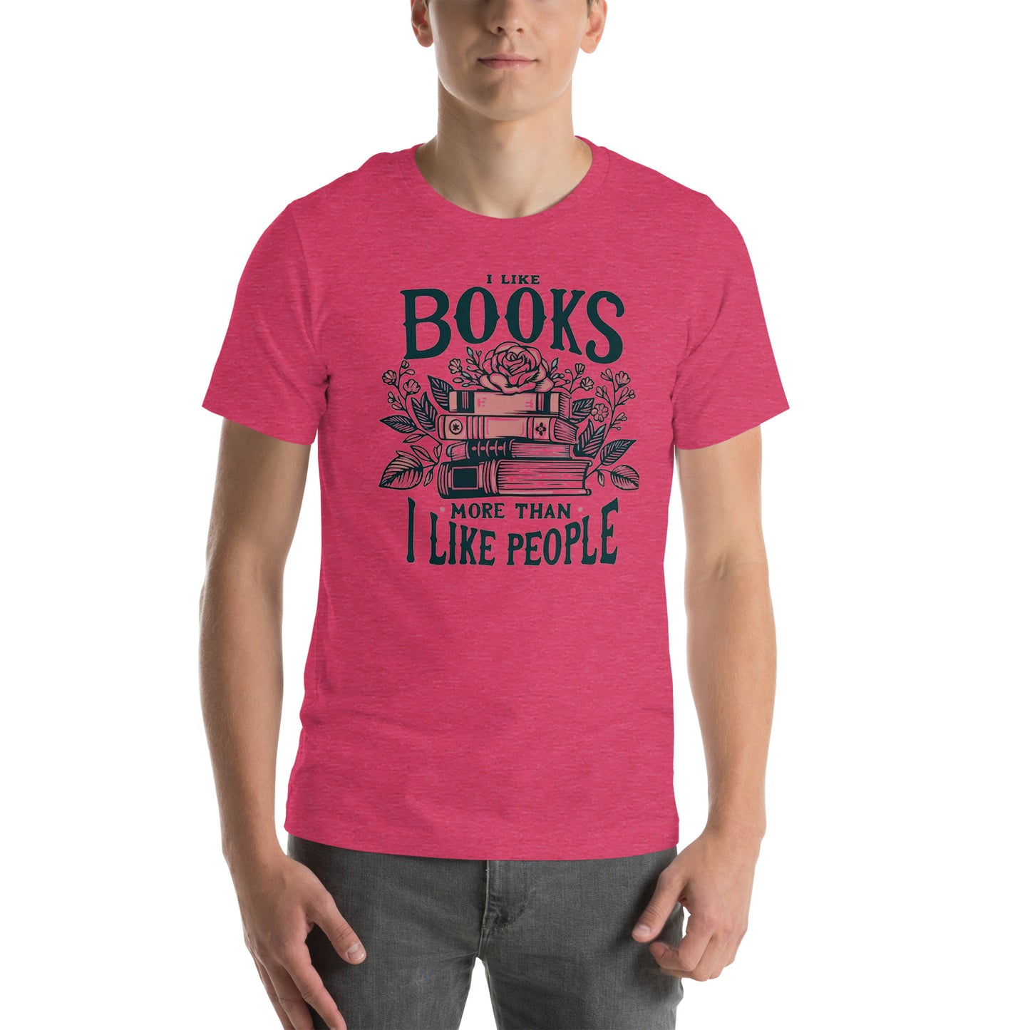 *I like Books.... Unisex t-shirt