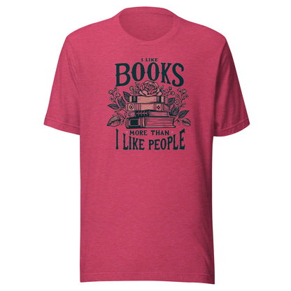 * I like Books....Unisex t-shirt