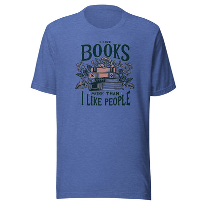 * I like Books....Unisex t-shirt