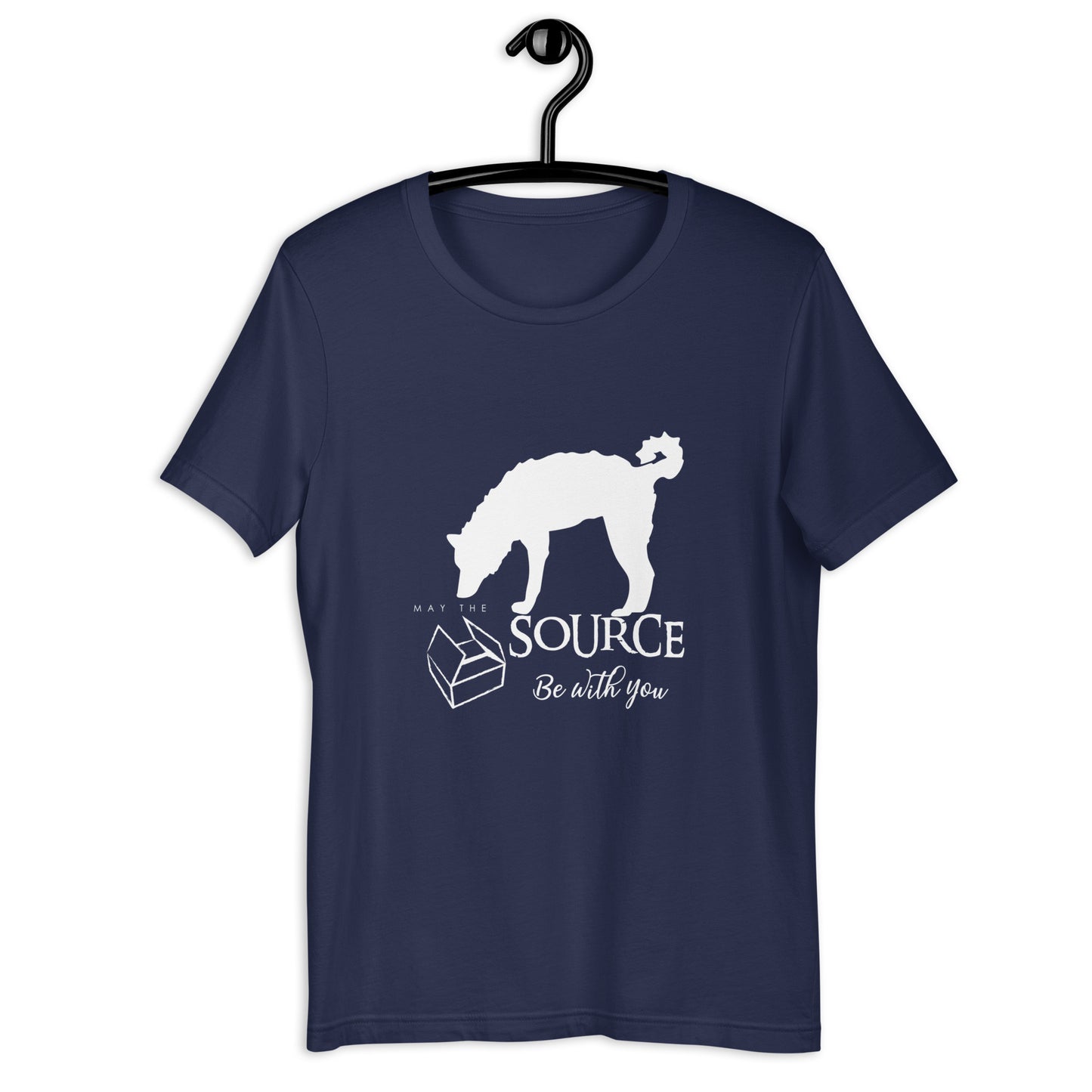 MAY THE SOURCE BE WITH YOU - MUDI Unisex t-shirt