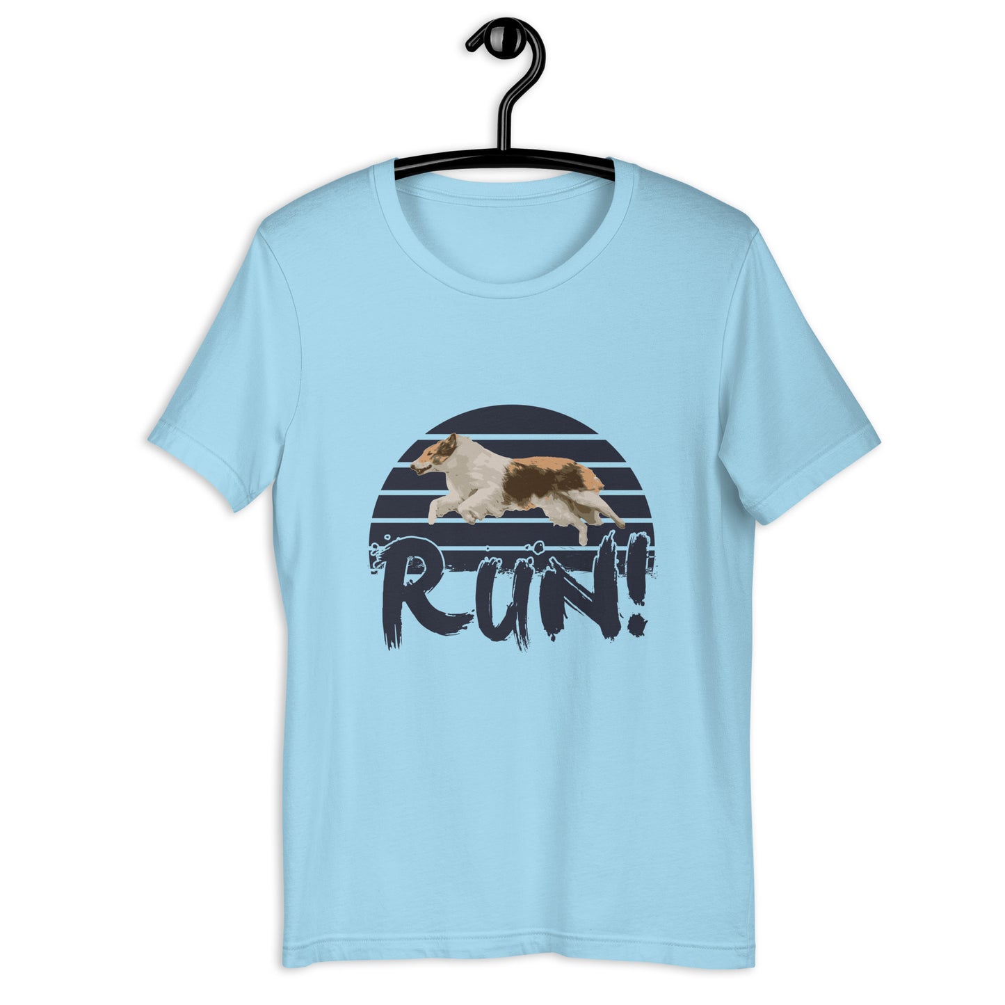 RUN! - COLLIE - Unisex t-shirt