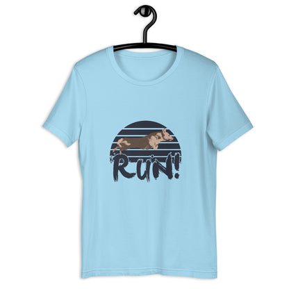 RUN! CORGI - Unisex t-shirt