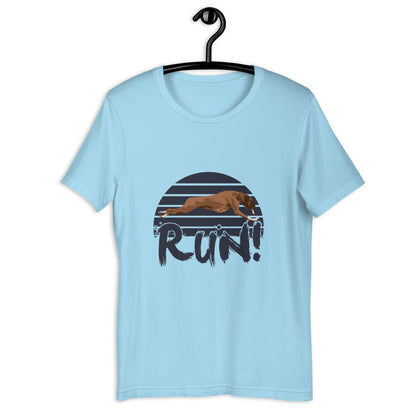 RUN! BOXER Unisex t-shirt