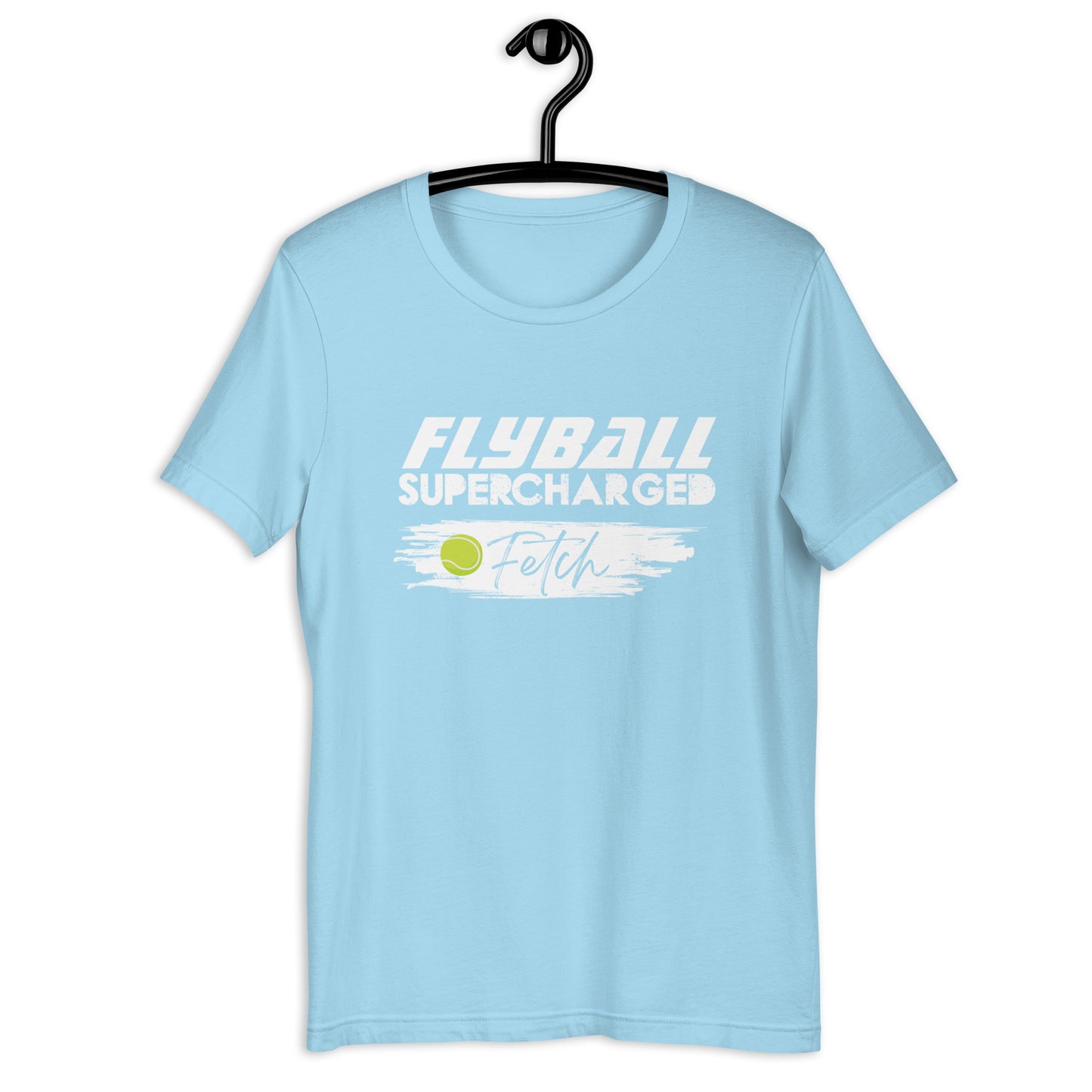 FLYBALL - Supercharged Fetch  - 2 Unisex t-shirt