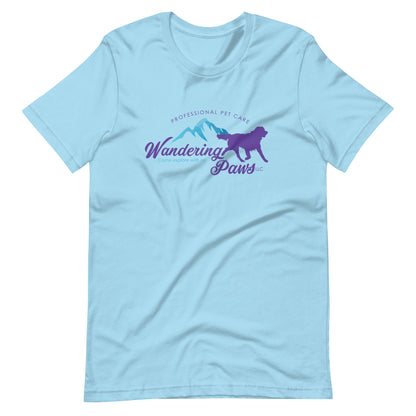 WANDERING PAWS - CUSTOM - Unisex t-shirt