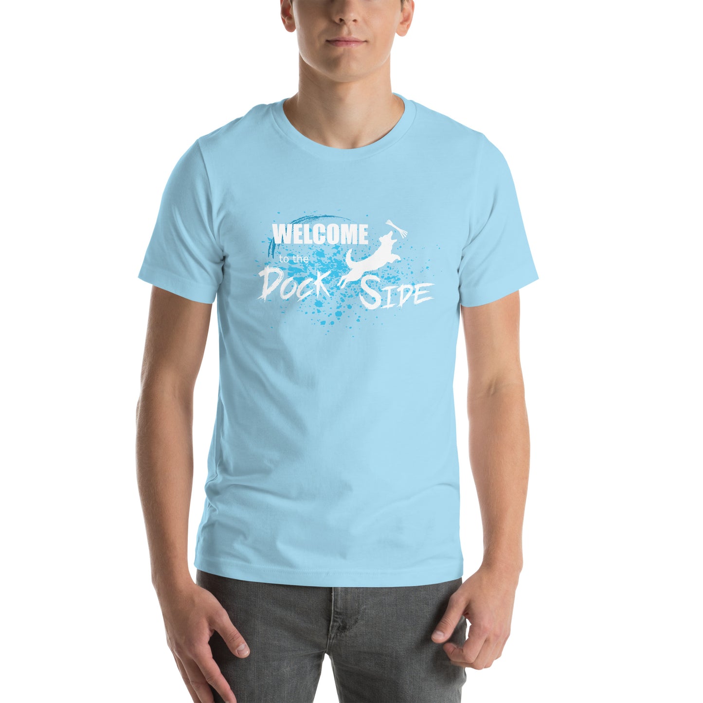 MUDI - welcome to dockside Unisex t-shirt