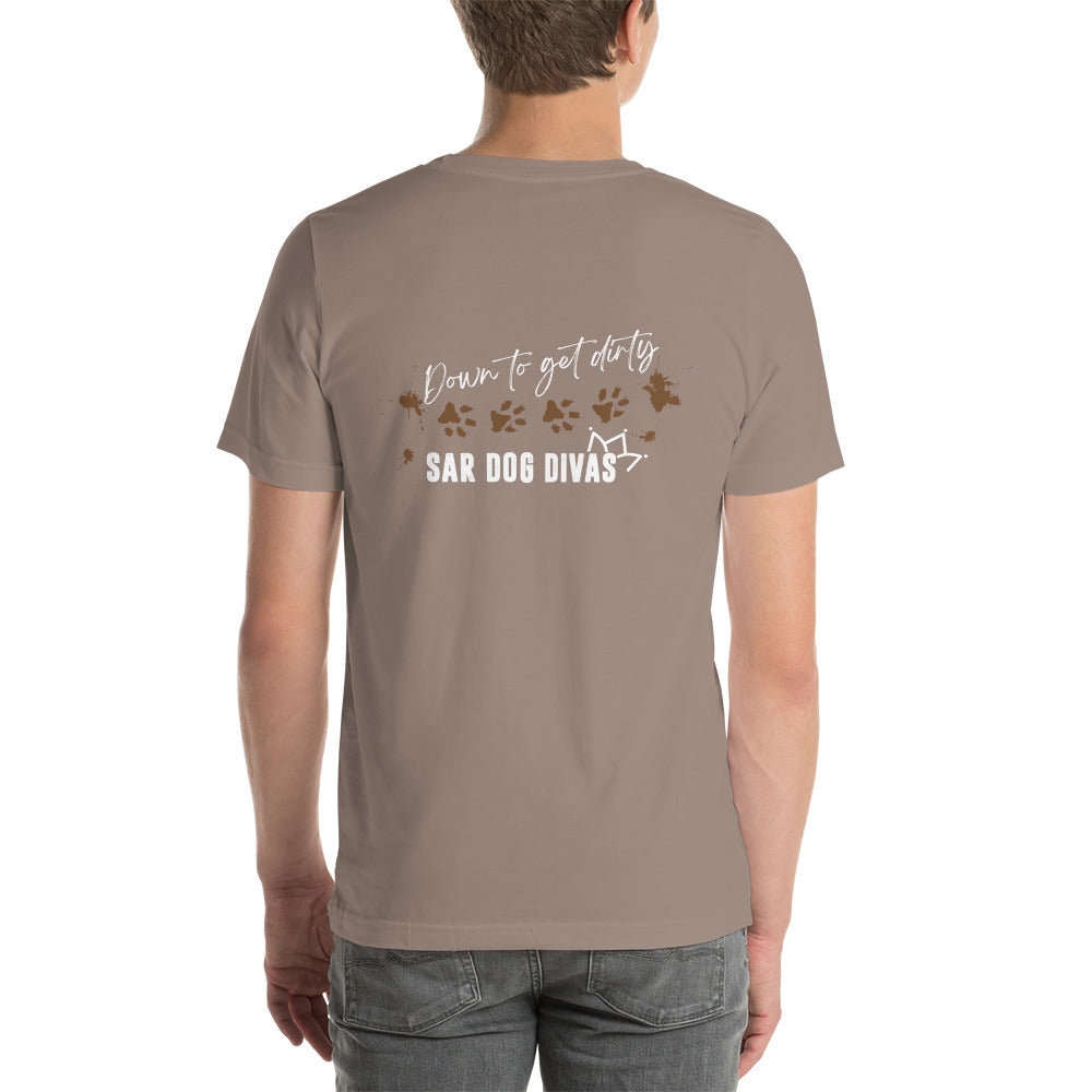 SAR DOG DIVAS Unisex t-shirt