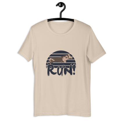 RUN! CORGI - Unisex t-shirt