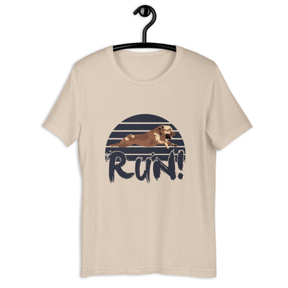 RUN - Staffy - Unisex t-shirt