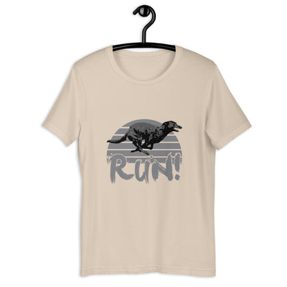 RUN - DUTCH SHEPHERD -  Unisex t-shirt