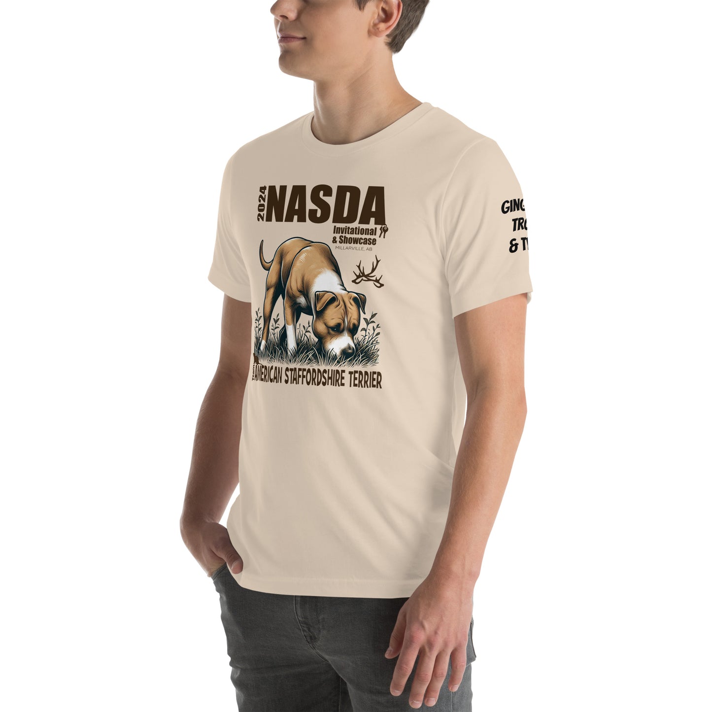 Ginger, Troy and Tylee Unisex t-shirt