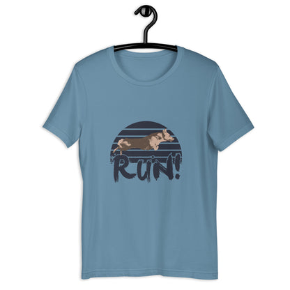 RUN! CORGI - Unisex t-shirt