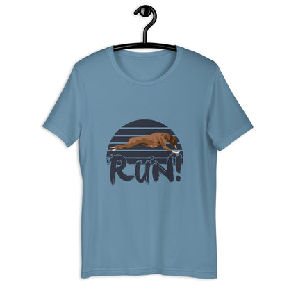 RUN! BOXER Unisex t-shirt