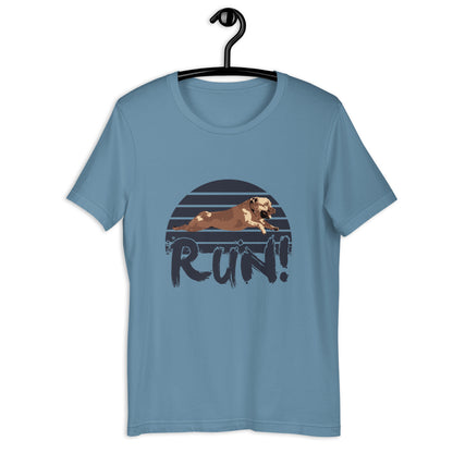 RUN - Staffy - Unisex t-shirt