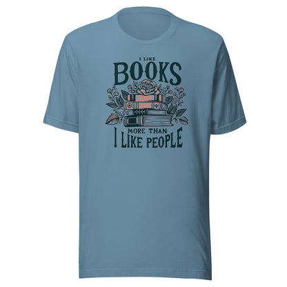 * I like Books....Unisex t-shirt