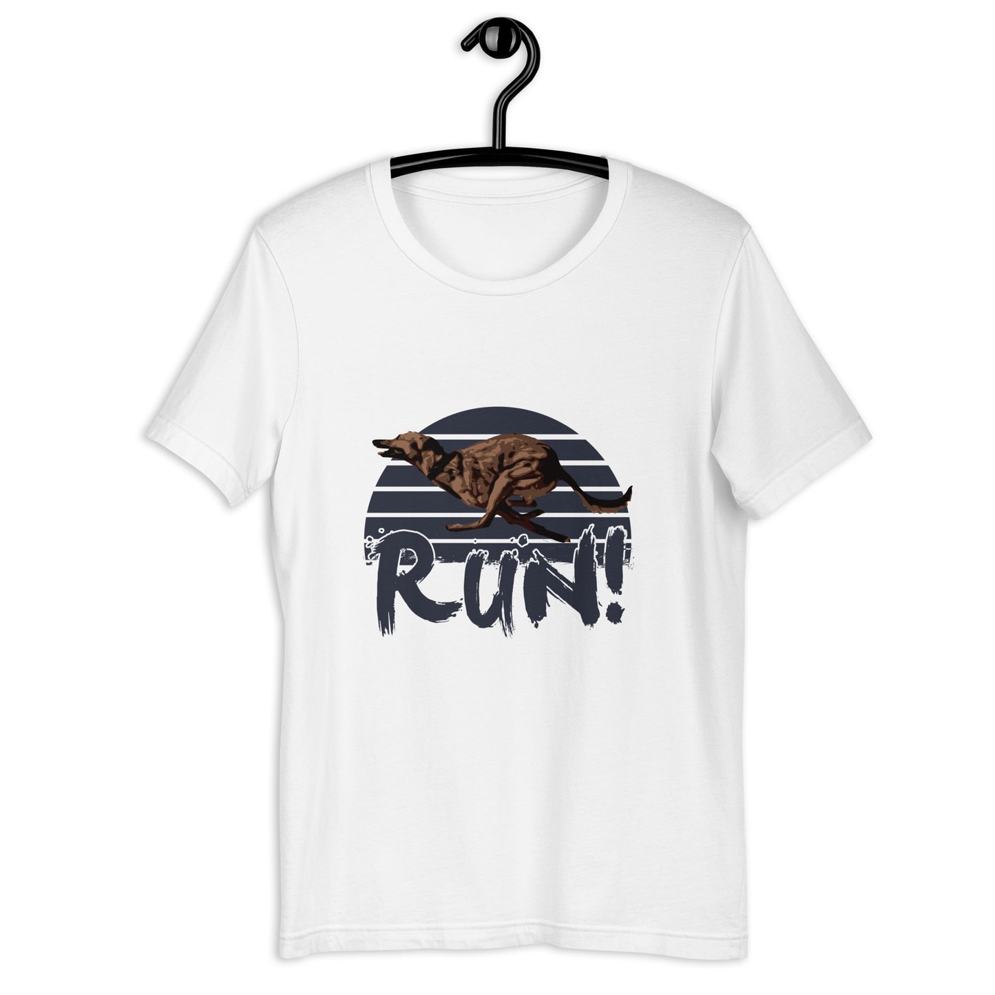 RUN -  whippet X border collie -  Magic Unisex t-shirt