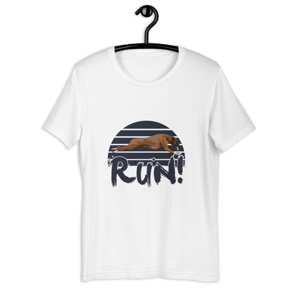 RUN! BOXER Unisex t-shirt