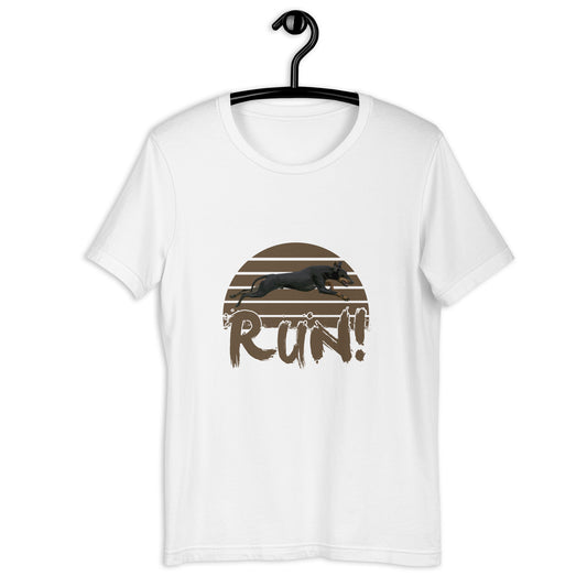 RUN - Manchester Terrier -Unisex t-shirt