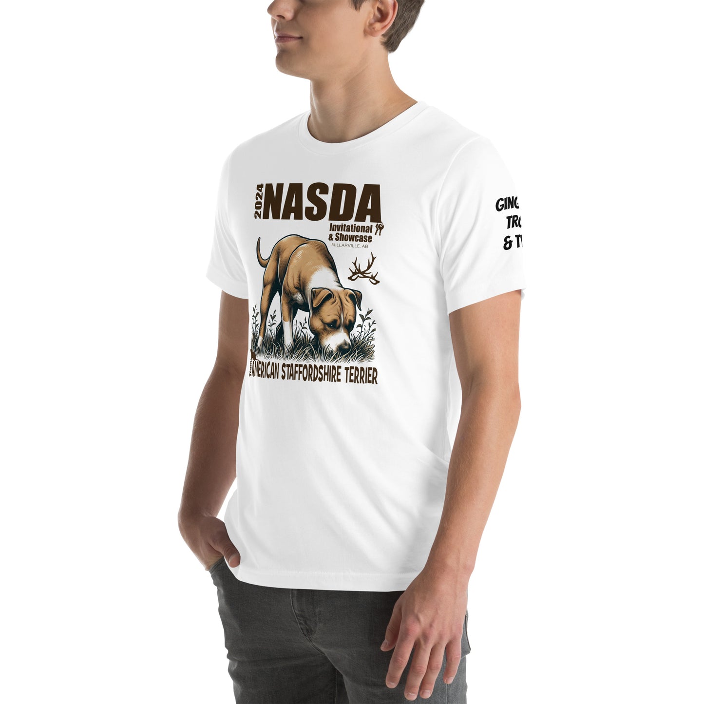 Ginger, Troy and Tylee Unisex t-shirt