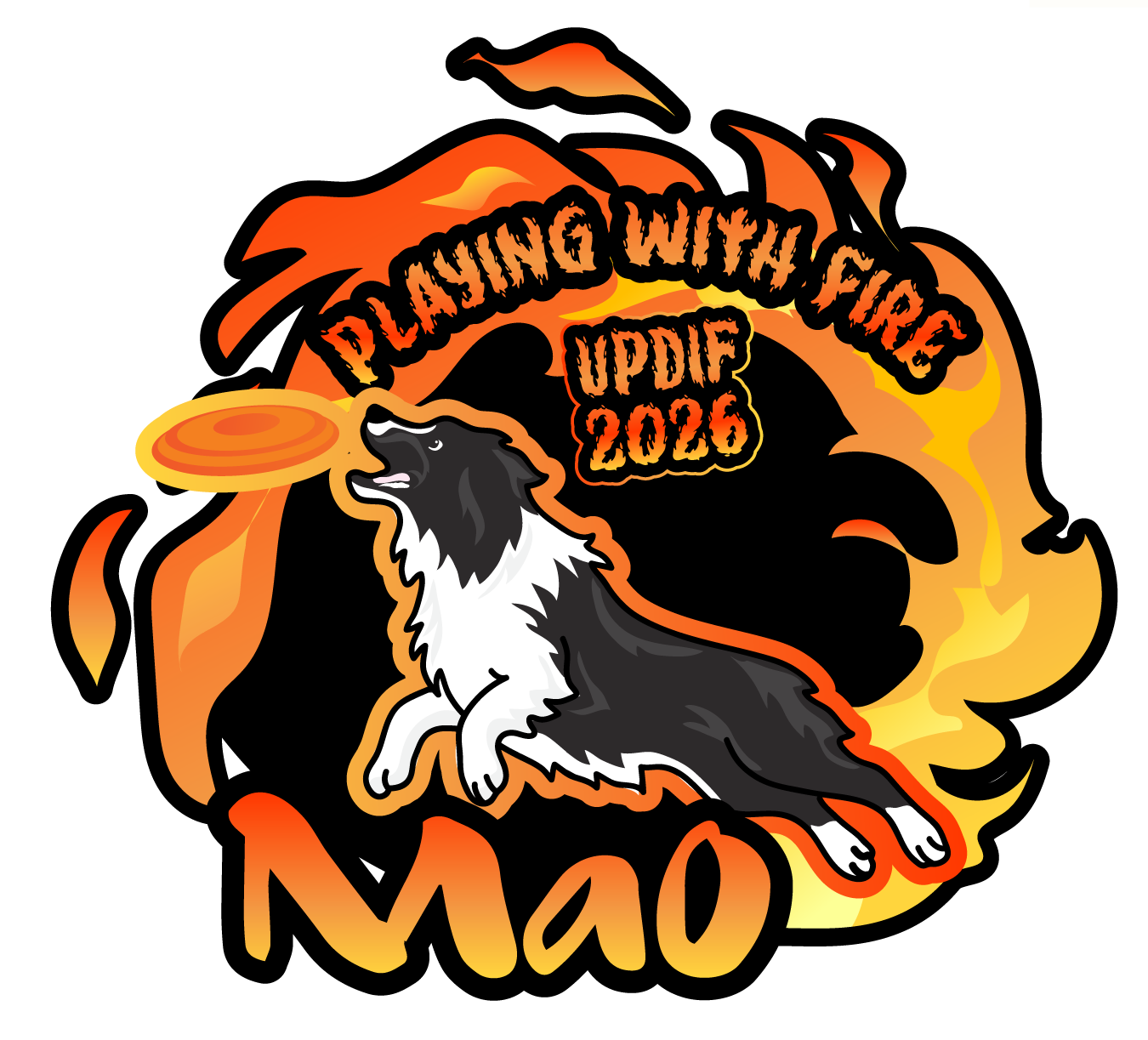UP DIF SPECIAL! - STICKER ART - FIRE