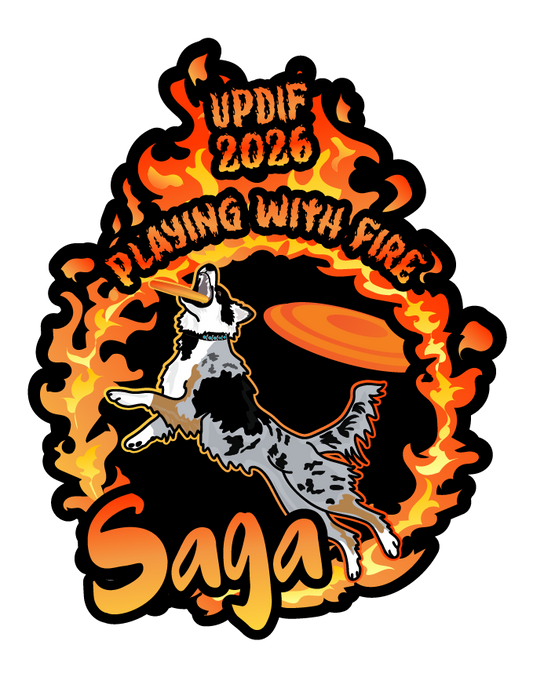 UP DIF SPECIAL! - STICKER ART - FIRE