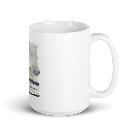 Dennis Berry Art  White glossy mug
