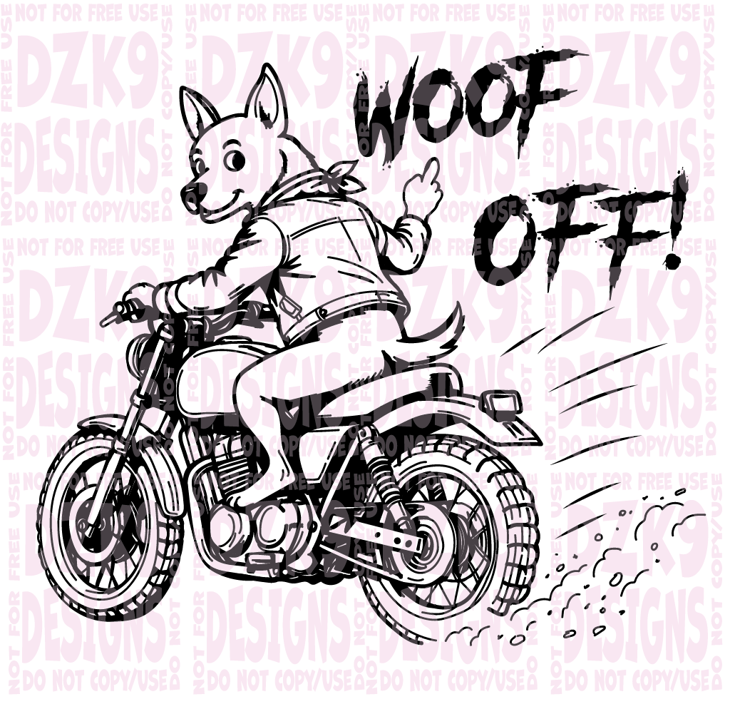 WOOF OFF!  T-Shirts & More!
