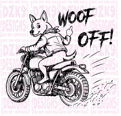 WOOF OFF!  T-Shirts & More!