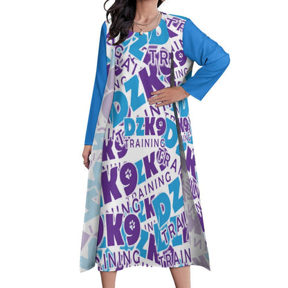 DZK9 Long Dress Set (All-Over Printing)