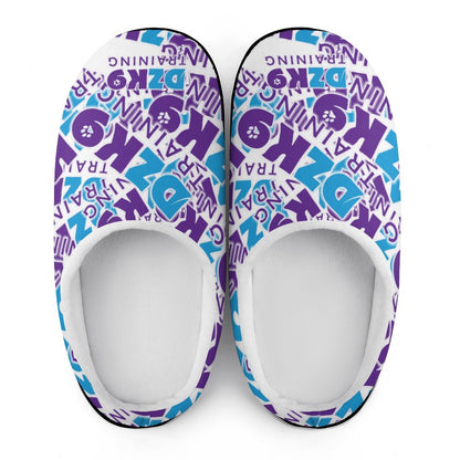 DZK9 Custom Women's Cotton Slippers for Indoor Wear (All-Over Printing)