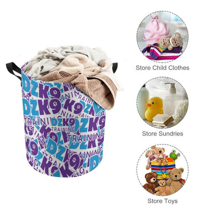 Drawstring collapsible Laundry Basket