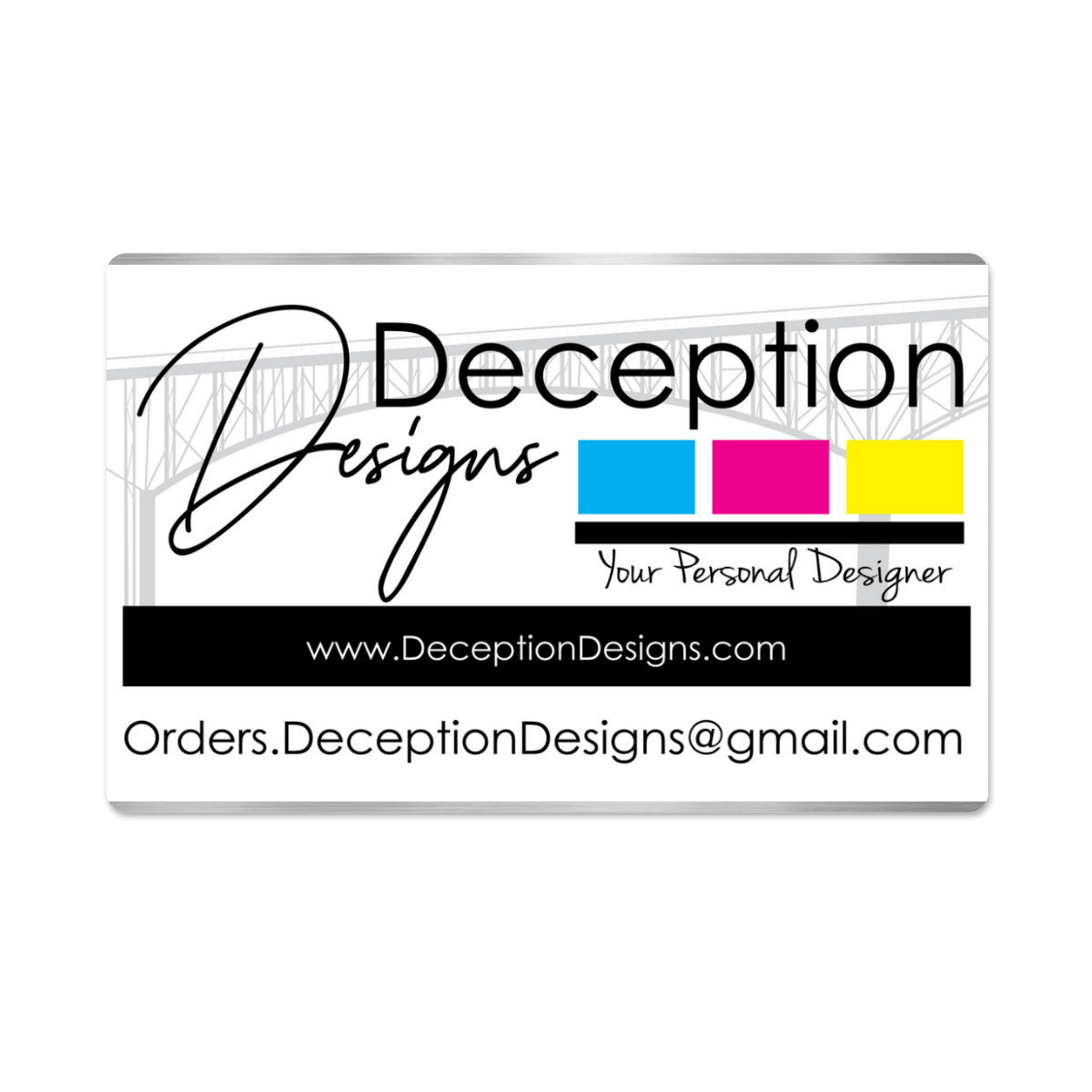 Deception Designs Alu Card