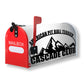 Waterproof and fade-resistant mailbox cover (custom XL size on both sides) | Polyester